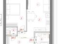 2-бөлмелі пәтер · 47 м² · 4/5 қабат, Д.Конаева 17, бағасы: 35 млн 〒