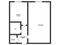 1-комнатная квартира · 29 м² · 1/5 этаж, бородина 225 за 11 млн 〒 в Костанае