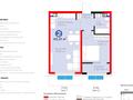 2-бөлмелі пәтер · 45 м² · 6/9 қабат, Ботакоз — Срочная продажа!!!, бағасы: 31.3 млн ₸ в Алматы, Алатауский р-н