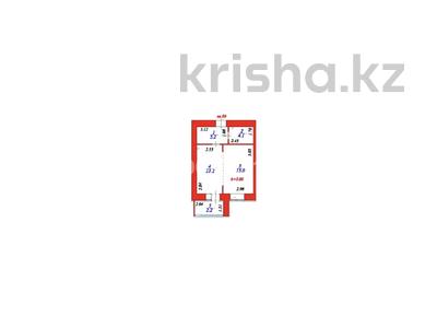 1-комнатная квартира · 40 м² · 10/12 этаж, Чингиз Айтматов 65 за 18 млн ₸ в Астане, Нура р-н