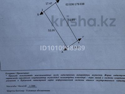 Участок · 9 соток, жилой массив Кызылжар, Геофизик-2 — Солнечный за 2.5 млн ₸ в Актобе