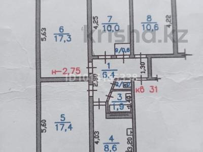 4-бөлмелі пәтер · 73.8 м² · 1/5 қабат, Клочкова 107 — Абая, бағасы: 55 млн ₸ в Алматы, Бостандыкский р-н