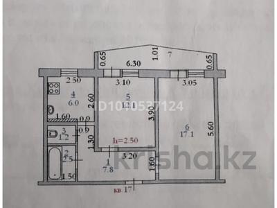 2-комнатная квартира · 54 м² · 4/5 этаж, Г.Жубанова 1а — Г.Жубанова 1а за 12 млн ₸ в Хромтау
