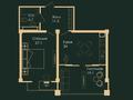 2-комнатная квартира · 88.4 м², Акселеу Сейдембек 105/6 за ~ 76.9 млн ₸ в Алматы, Наурызбайский р-н — фото 3