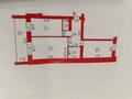 2-бөлмелі пәтер · 60 м² · 10/10 қабат, Гагарина 1/3, бағасы: 18 млн ₸ в Уральске
