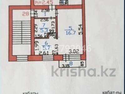 3-бөлмелі пәтер, 60 м², 5/5 қабат, Пр. Абая 89 — Дом Детский мир, бағасы: 13 млн 〒 в Шахтинске