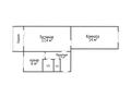 2-бөлмелі пәтер · 45 м² · 2/5 қабат, маяковского 106, бағасы: 18.5 млн ₸ в Костанае — фото 10