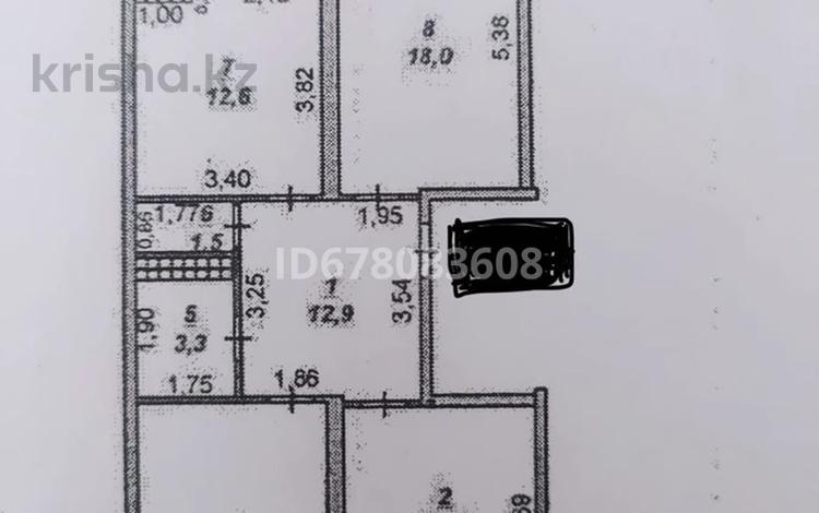 3-комнатная квартира, 83 м², 3/5 этаж, мкр Туран 979/9 за 26.5 млн 〒 в Шымкенте, Каратауский р-н — фото 12