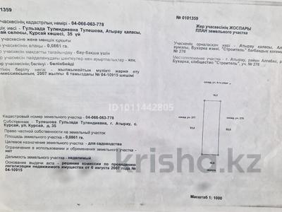Участок · 8 соток, Алгабас., №276 участок за 3 млн ₸ в Атырау