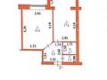 1-комнатная квартира · 47 м² · 2/3 этаж, Бисена Жумагалиева 27 — Коняхина за 23.8 млн 〒 в Уральске — фото 7