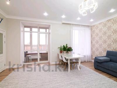 3-бөлмелі пәтер · 87.9 м² · 10/10 қабат, Алихана Бокейханова 11/1 — 25, бағасы: 64.5 млн ₸ в Астане, Есильский р-н