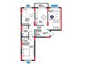 3-комнатная квартира · 93.02 м², Абулхайыр Хана 64 за ~ 47.3 млн ₸ в Атырау — фото 3