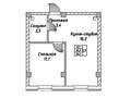 1-комнатная квартира, 34.2 м², жилой массив Жана куат 76 за ~ 11.5 млн 〒 в  — фото 2