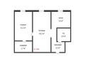 2-комнатная квартира · 43 м² · 5/5 этаж, Старый город, айтеке би за 9.7 млн ₸ в Актобе — фото 13