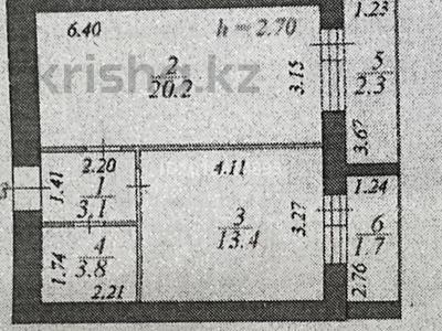 1-комнатная квартира · 44.5 м² · 12/13 этаж, Тауелсиздик 34/9 за 27 млн ₸ в Астане, Алматы р-н