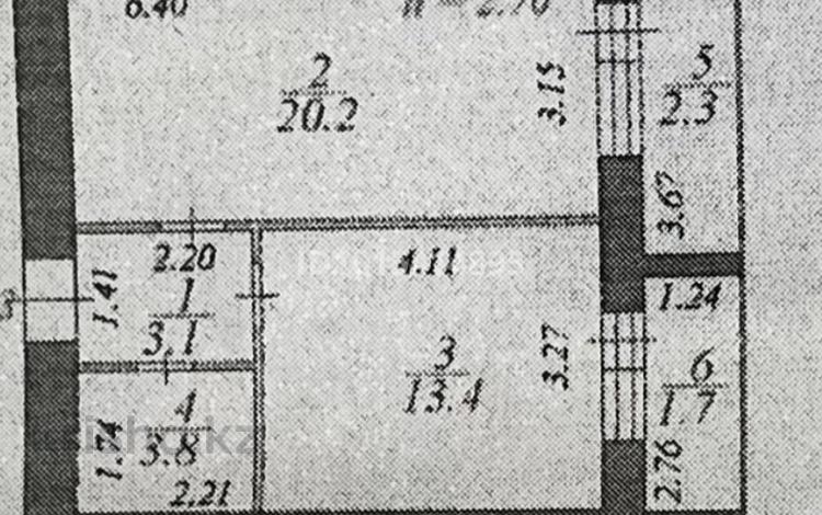 1-комнатная квартира · 44.5 м² · 12/13 этаж, Тауелсиздик 34/9 за 27 млн ₸ в Астане, Алматы р-н — фото 2
