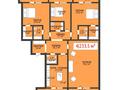 4-бөлмелі пәтер · 233.5 м² · 8/9 қабат, Тауельсиздик 149, бағасы: ~ 110.9 млн ₸ в Костанае — фото 21