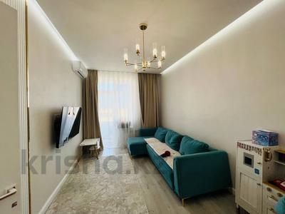 2-бөлмелі пәтер · 61 м² · 9/10 қабат, Фариза онгарсынова 8/1 — Фариза Онгарсынова, бағасы: 42.5 млн ₸ в Астане, Есильский р-н