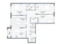 4-бөлмелі пәтер · 137.61 м², ул. Е-810, 2/21, бағасы: ~ 117 млн ₸ в Астане, Есильский р-н — фото 3