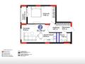 2-бөлмелі пәтер · 52 м² · 12/12 қабат, Е 15 5, бағасы: 33.5 млн ₸ в Астане, Нура р-н — фото 3