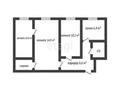 3-бөлмелі пәтер · 53.3 м² · 1/4 қабат, Кочубея 2, бағасы: 15.5 млн ₸ в Костанае — фото 13