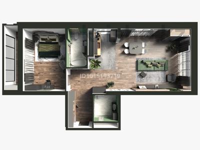 3-комнатная квартира · 102.5 м² · 8/12 этаж, Аскарова 8, 8/1, 8/2, 8/3 — Саина за ~ 80 млн ₸ в Алматы, Ауэзовский р-н