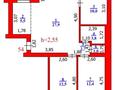 3-комнатная квартира · 78 м² · 8/9 этаж, Назарбаева 206 — Угол Назарбаева - Ихсанова за 30 млн ₸ в Уральске — фото 25