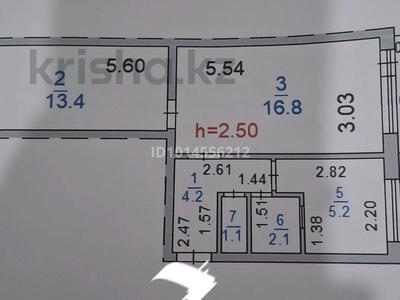 2-бөлмелі пәтер · 45 м² · 3/5 қабат, 1-ші шағым аудан, Кайрбекова — Кайрбекова-Киевская, бағасы: ~ 21.8 млн ₸ в Костанае, 1-й микрорайон