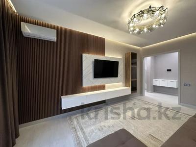 2-комнатная квартира · 80 м² · 5/12 этаж, Егизбаева — Каныша Сатпаева за 330 000 ₸ в Алматы, Бостандыкский р-н