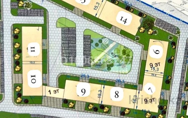 2-комнатная квартира · 61 м² · 6/9 этаж, Толеметова 106/3 за 25.6 млн ₸ в Шымкенте — фото 2