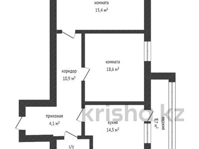 2-комнатная квартира, 70.4 м², 2/5 этаж, Маресьева за 15 млн 〒 в Актобе