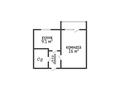 1-бөлмелі пәтер · 34.7 м² · 2/9 қабат, микр Аэропорт 19, бағасы: 18 млн ₸ в Костанае — фото 2