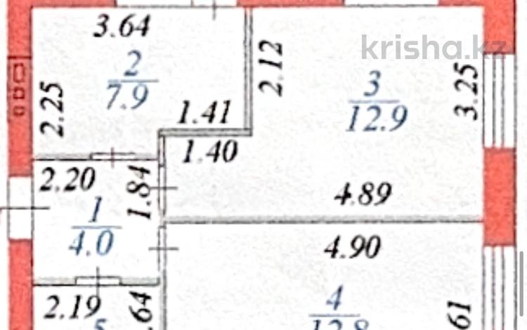 2-бөлмелі пәтер · 47.2 м² · 4/9 қабат, А 91 12, бағасы: 31 млн ₸ в Астане, Алматы р-н — фото 2