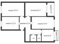 4-комнатная квартира, 102.8 м², 3/5 этаж, Коктем за 30.5 млн 〒 в Кокшетау — фото 22