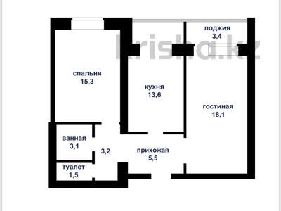 2-комнатная квартира, 63.5 м², 5/5 этаж, мкр. Алтын орда за ~ 15.8 млн 〒 в Актобе, мкр. Алтын орда