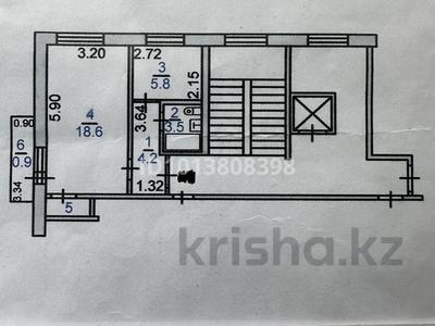 1-бөлмелі пәтер · 35.3 м² · 3/9 қабат, кск, бағасы: 18 млн ₸ в Костанае