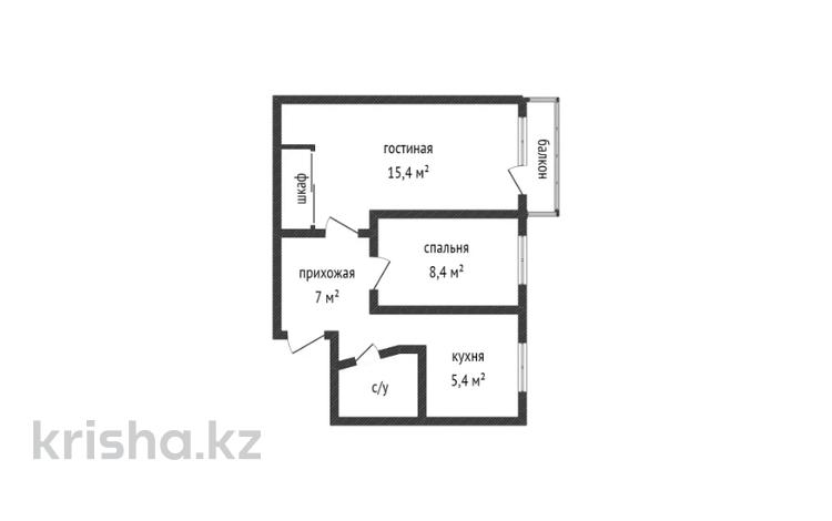 2-комнатная квартира, 42 м², 5/5 этаж, Ауэзова 1 за 20.5 млн 〒 в Усть-Каменогорске — фото 8