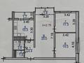 3-комнатная квартира · 70.7 м² · 2/12 этаж, мкр Акбулак, Дарабоз 83 за 53.5 млн ₸ в Алматы, Алатауский р-н — фото 24