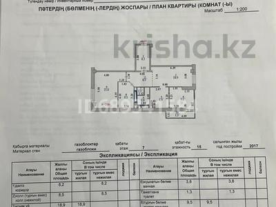 Продажа квартир в Астане: 4-комнатная квартира · 91.6 м² · 7/15 этаж, Байтурсынова 23/1 — Байтурсынова пер сарыколь за 48 млн 〒 4-комнатная квартира · 91.6 м² · 7/15 этаж, Байтурсынова 23/1 — Байтурсынова пер сарыколь за 48 млн 〒 в Астане, Алматы р-н