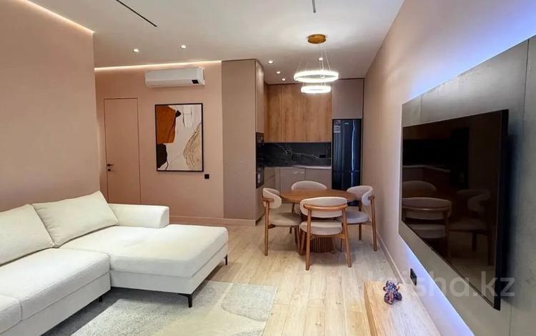 2-комнатная квартира · 56 м² · 9 этаж, Розыбакиева за 430 000 ₸ в Алматы, Бостандыкский р-н — фото 2
