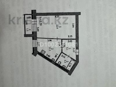 1-бөлмелі пәтер · 44.9 м² · 7/9 қабат, Алтын орда ш/а., бағасы: 19.5 млн ₸ в Актобе, мкр. Алтын орда