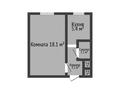 1-комнатная квартира · 29.5 м² · 1/5 этаж, Майлина 16 за 12 млн ₸ в Костанае — фото 2
