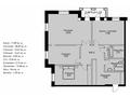 3-комнатная квартира, 113.43 м², мкр Ак-Шагала, ул. 2 84 за ~ 51 млн 〒 в Атырау — фото 2