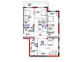 3-комнатная квартира · 147.01 м², мкр Мирас, Саина 1а/1 за ~ 357.1 млн ₸ в Алматы, Бостандыкский р-н — фото 3