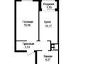 1-бөлмелі пәтер · 39 м² · 16/22 қабат, Роза Багланова 6/1, бағасы: 26.2 млн ₸ в Астане, Нура р-н