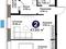 2-комнатная квартира · 48 м² · 8/9 этаж, Шоссе Коргалжын 24/2 за 30 млн ₸ в Астане, Нура р-н
