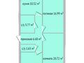 3-бөлмелі пәтер, 76.41 м², 1/9 қабат, Садовая, бағасы: ~ 23.7 млн 〒 в Костанае — фото 6