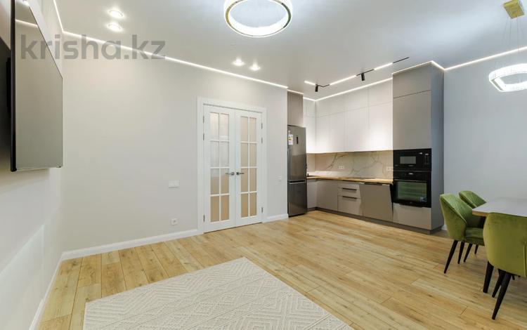 2-бөлмелі пәтер · 55 м² · 5/9 қабат, Кайым Мухамедханова 6Б — СОВЕРШЕННО НОВАЯ, КАЧЕСТВЕННЫЙ РЕМОНТ!!!, бағасы: 48 млн ₸ в Астане, Нура р-н — фото 3