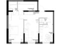 3-комнатная квартира · 65.8 м² · 1/6 этаж, мкр Кайрат 6 за ~ 32 млн ₸ в Алматы, Турксибский р-н — фото 3