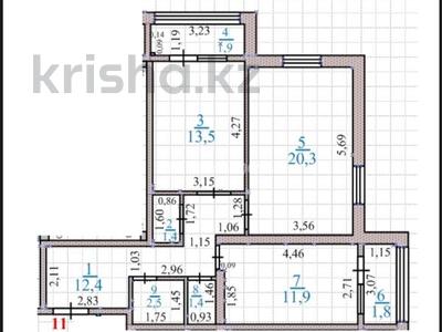 2-бөлмелі пәтер · 67.1 м² · 2/9 қабат, мкр Туран-2 15 Б, бағасы: 29 млн ₸ в Шымкенте, Каратауский р-н